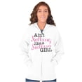 thumbnail image 4 of Boots Bling Country Southern Belle Zip Hoodie Sweatshirt Women Brisco Brands S, 4 of 5