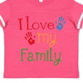 thumbnail image 4 of Inktastic I Love My Family Boys or Girls Toddler T-Shirt, 4 of 5