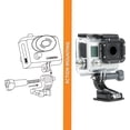 thumbnail image 4 of Harnais de Poitrine pour Caméra d'Action – Support de Poitrine avec Sangles Réglables, Réglage à 4 Points, Articulation Complète, Vis Trépied, Adaptateur en J – Compatible avec GoPro Hero 10, Dragon Touch, et Plus, 4 of 4