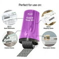 thumbnail image 5 of The Original Guard Your ID Identity Protection Roller for ID Theft Prevention - Advanced 2.0 Roller Confidential Security Stamp (Regular 3-Pack, Purple), 5 of 6