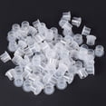 thumbnail image 3 of 100Pcs/Set Tattoo Cups Disposable Safe Plastic Tattoo Color Caps for Personal Use, 3 of 8
