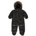 thumbnail image 2 of S Rothschild and CO Baby Boys Camo-Print Snowsuit with Hood 6/9 M, 2 of 2