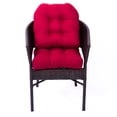 thumbnail image 2 of Minkissy 2Pack Seat Pad Cushions Red Polyester Courtyards, 2 of 8