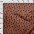 thumbnail image 2 of oneOone Cotton Silk Fabric Paisley Ikat Print Fabric BTY 42 Inch Wide, 2 of 4