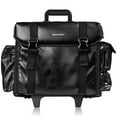 thumbnail image 2 of SHANY Makeup Artist Soft Rolling Trolley Cosmetic Case with Free Set of Mesh Bag Makeup Organizer - Travel Rolling Makeup Bag - Head Turner, 2 of 10