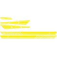 thumbnail image 1 of 6 pegatinas para coche a prueba de grietas, pegatina para carrocería lateral del vehículo (amarillo) Ehuebsd Accesorios para autos y motos, 1 of 2
