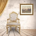 thumbnail image 3 of Ladislav Mednyánszky 24x20 Gold Ornate Framed and Double Matted Museum Art Print Titled - Autumn at the Edge of a City (1895-1900), 3 of 4