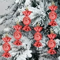 thumbnail image 1 of Plastic Flat Dappled Candy Hued Christmas Tree Pendant Understated Cute Lollipop Christmas Ball Christmas Decorations, 1 of 9
