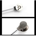 thumbnail image 3 of Woeilo Door Cabinet Hinge Spring Cabinet Door Hydraulic Support Rod Flip-Up Door Pneumatic Rod Telescopic Spring Pneumatic Rod Toy Box Hinge 100N/2 Pack silver gray 100N (pack of 2), 3 of 5