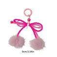 thumbnail image 5 of Giaone Bowknot Plush Ball Pendant Y2K Phone Charm Chain Strap Bag Decoration Lanyards, 5 of 21