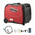 thumbnail image 1 of KFFKFF Inverter Generator, 4200W Peak Watt Quiet Inverter Generator, Dual Fuel Inverters Generators for Home Outdoor, Gas, 1 of 9