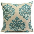 thumbnail image 4 of PENGXIANG Home Decor Vintage Geometric Flower Cotton Linen Throw Pillow Case Cushion Cover, 4 of 9
