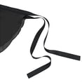 thumbnail image 4 of GiLiling Girls Ballet Skirts, Chiffon Wrap Mini Skirt with Ribbon Tie, Adjustable Dance Skirt for Ballet Class Performance Gymnastics (Black, 7-8 Years), 4 of 6