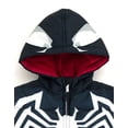 thumbnail image 7 of Marvel Spider-Verse Little Boys' Hooded Zip-Up Puffer Jacket Spider Man Black, 7 of 7