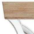 thumbnail image 3 of Kate and Laurel Corbett Rustic Wood Shelf Set, Rustic Brown/White 2 Piece, 3 of 6