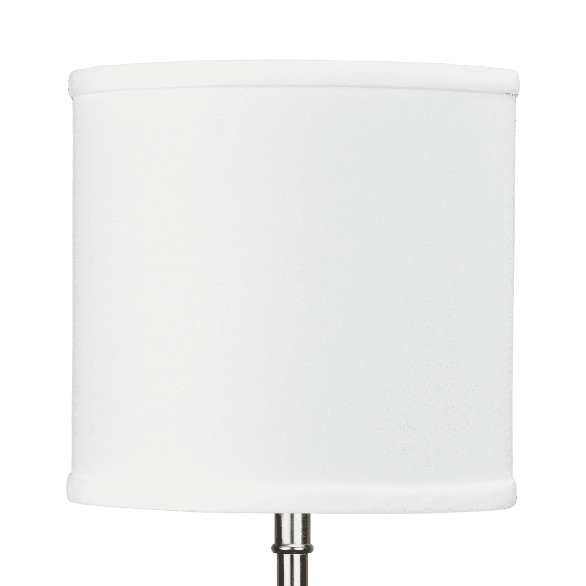 Fenchel Shades | 6" Top Diameter x 6" Bottom Diameter x 6 Height, (Washer/Spider Attachment) Drum Lamp Shade - (Linen White)