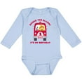 thumbnail image 3 of Inktastic Fire Truck 1st Birthday Boy Boys Long Sleeve Baby Bodysuit, 3 of 5