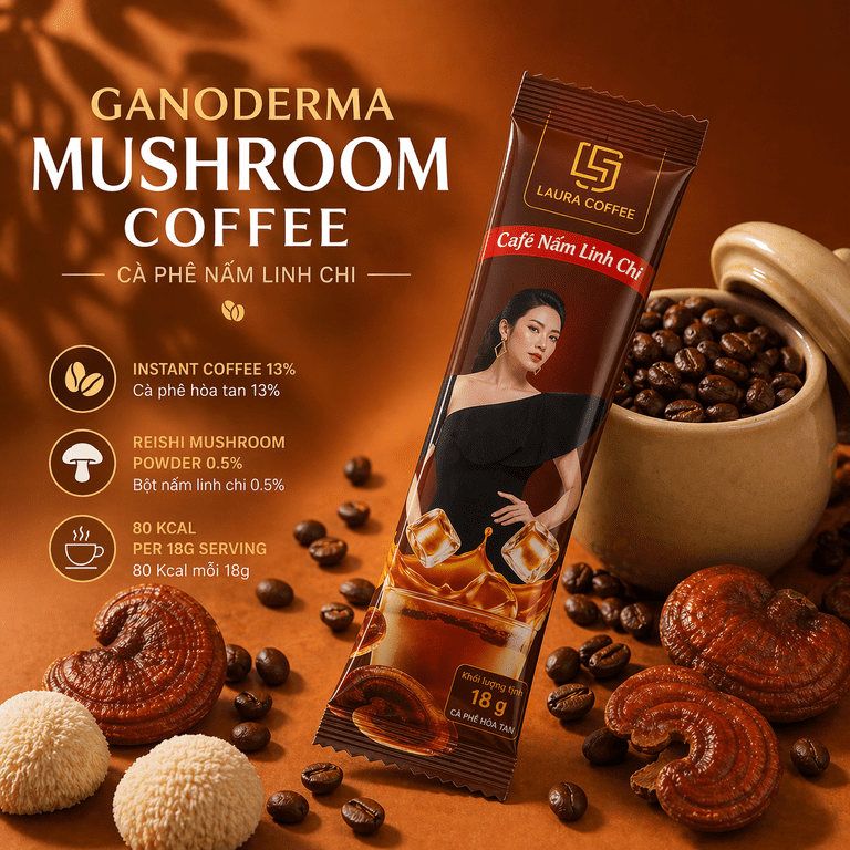 Laura Coffee Ca Phe Nhat Kim Anh 10 Pack/Box - Coffee Drink With