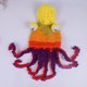 thumbnail image 1 of Gorro de pulpo tejido a mano para adultos europeos y americanos con forma de pulpo (amarillo), 1 of 5