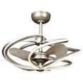 thumbnail image 1 of Access lighting 63113LEDD-IGLD 12.63 x 27.38 in. Vortex 6-Light LED Pendentif avec Fan&44; Or Inspiré, 1 of 1