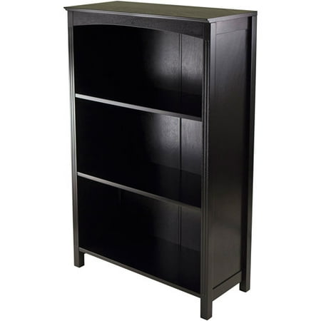 Terrace 4-Shelf Bookshelf, Dark Espresso