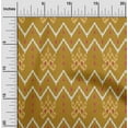 thumbnail image 1 of oneOone Cotton Poplin Fabric Paisley & Chevron Ikat Fabric Prints By Yard 42 Inch Wide, 1 of 4