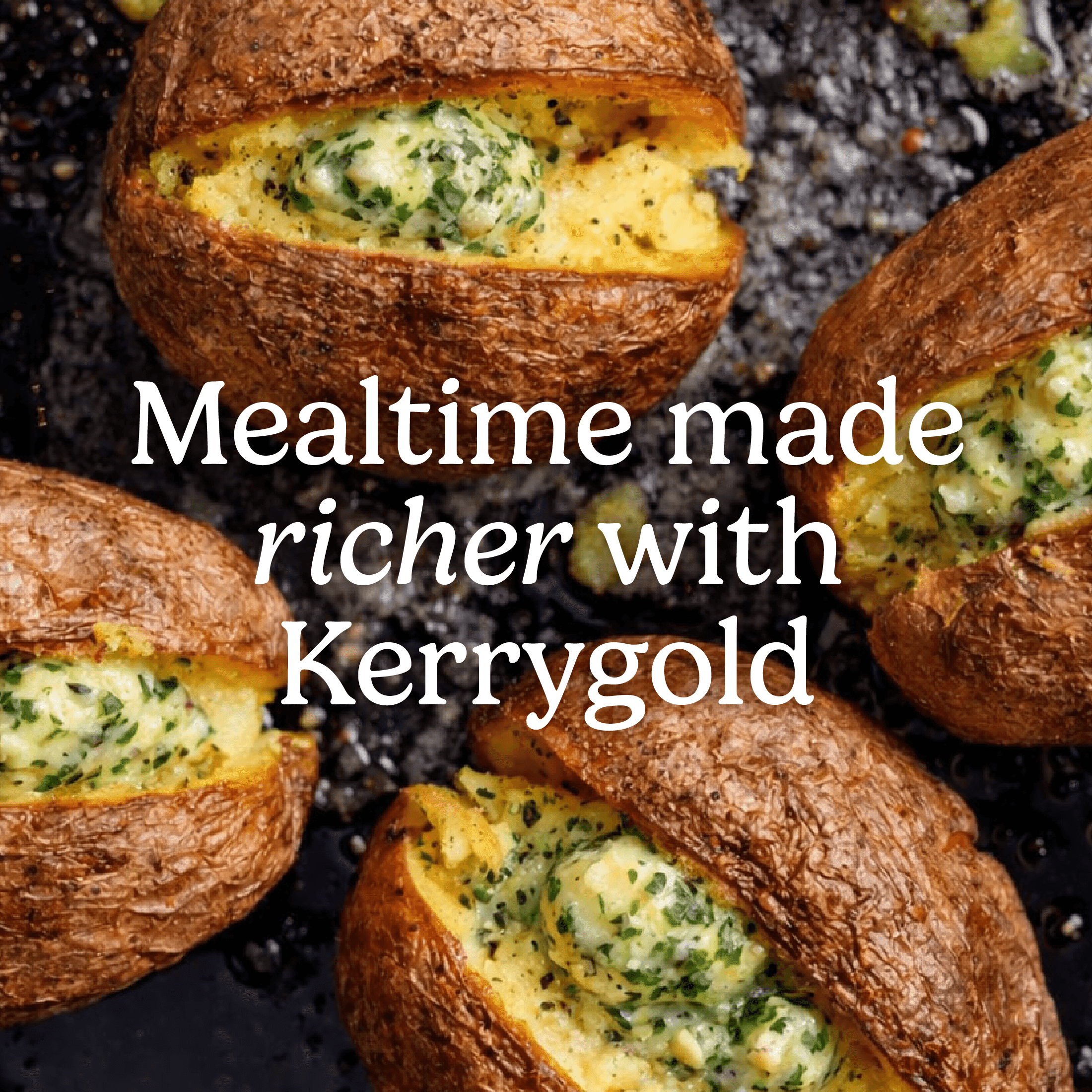 Kerrygold Grass-Fed Garlic & Herb Pure Irish Butter, 3.5 oz.