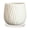 Beige, variant on Minimalist Ripple Pattern Planter With Drainage Tray Indoor Pot For Apartment Garden Decor White 7 Inch