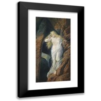 Fritz Ilg 14x24 Black Modern Framed Museum Art Print Titled - Echo (1902)