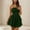 Army Green, variant on Ayolanni Off-The-Shoulder Women Dresses for Summer Party A-Line Green Short Sleeveless Solid Dresses Junior Dresses L