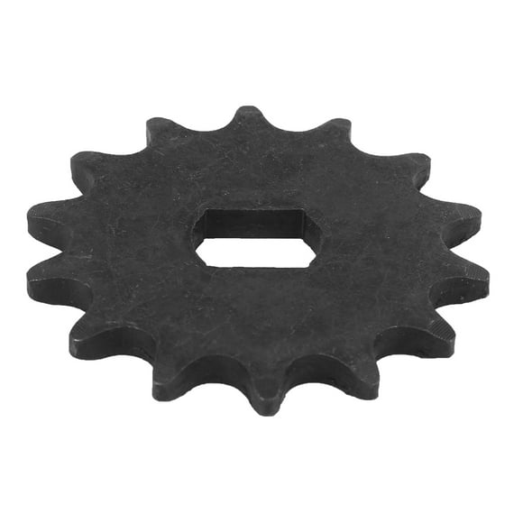 Rueda dentada de hierro fundido Orificio de montaje del motor de scooter eléctrico Accesorio de motor central Piñón de 14 dientes