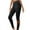 Black, variant on Ndbuld Yoga Pants Pants for Women Women Workout Out Pocket Leggings Fitness Sports Running Yoga Athletic Pants Black S