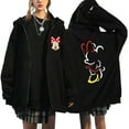 thumbnail image 1 of Sudaderas Y2k de los años 90 con cremallera de Minnie, sudaderas con capucha de Mickey Mouse y Disney, chaqueta Harajuku para mujer, ropa de calle de dibujos animados Unisex, 1 of 1