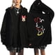 thumbnail image 1 of Sudaderas Y2k de los años 90 con cremallera de Minnie, sudaderas con capucha de Mickey Mouse y Disney, chaqueta Harajuku para mujer, ropa de calle de dibujos animados Unisex, 1 of 1