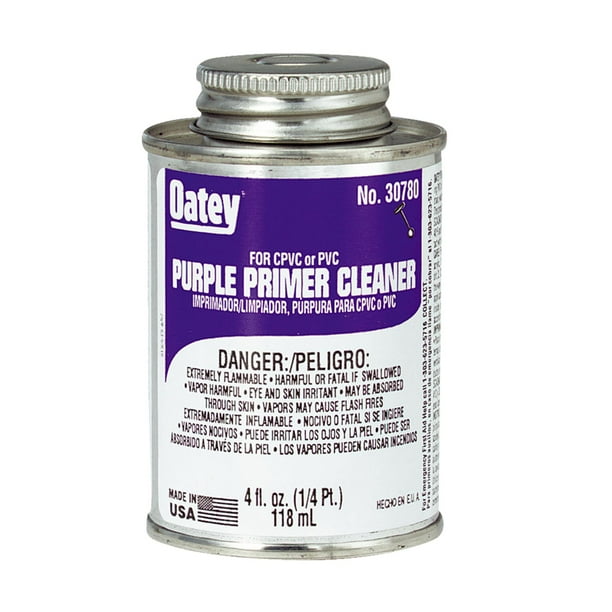 Purple Primer And Cleaner For PVC And CPVC Pipe And Fittings Walmart