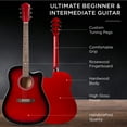 Free Shipping! Best Choice Products 41in Full Size Beginner Acoustic