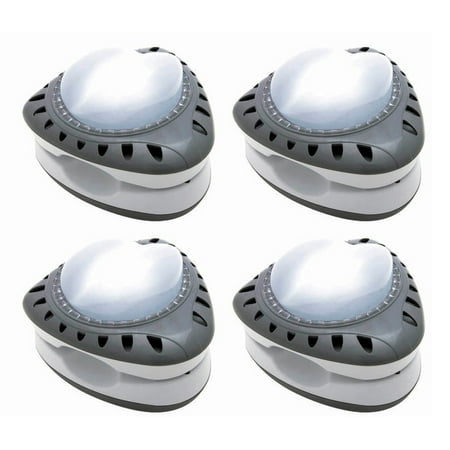 Intex Above Ground Energy Efficient Led Magnetic Pool Light 4 Pack 28687e