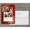 Blessed Branches - Deluxe 5x7 Personalized Holiday Religious Holiday Card