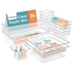 thumbnail image 1 of Juego de organizador de cajones, bandejas organizadoras para cajones de baño y cocina de varios tamaños, 1 of 5