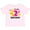 AD-Pink, variant on Inktastic Its My 2nd Birthday with Smiling Emoticons Girls Baby T-Shirt