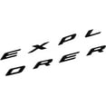 thumbnail image 2 of ABS con letras 3D para capó delantero, color negro mate, compatible con 2011-2021 2022 Explorer Sport Emblem Hood Letters Stickers, 2 of 5