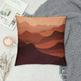 thumbnail image 2 of Nawypu  Desert Mountain Landscape in Sunset Decoration Farmhouse Decor Home Decorative Throw Pillow Case Cushion Cover for Sofa Couch,Sunrise Light and Fog Throw Pillow Cover, 2 of 5