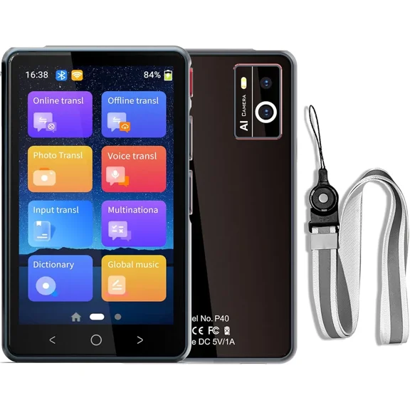 Language Translator Device No WiFi Needed, Two-Way AI Voice Translator for All Languages, 139  Language Online Translation, for Travel/Business/Study