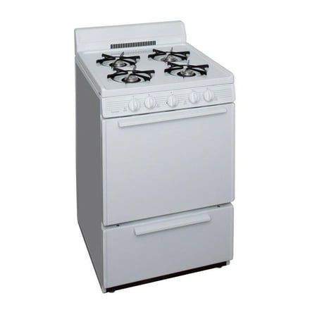 Premier - 24" Freestanding Gas Range - White