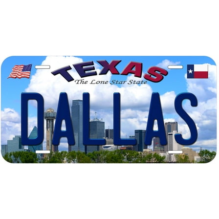 Dallas TX TAG04 Novelty Car Auto License Plate