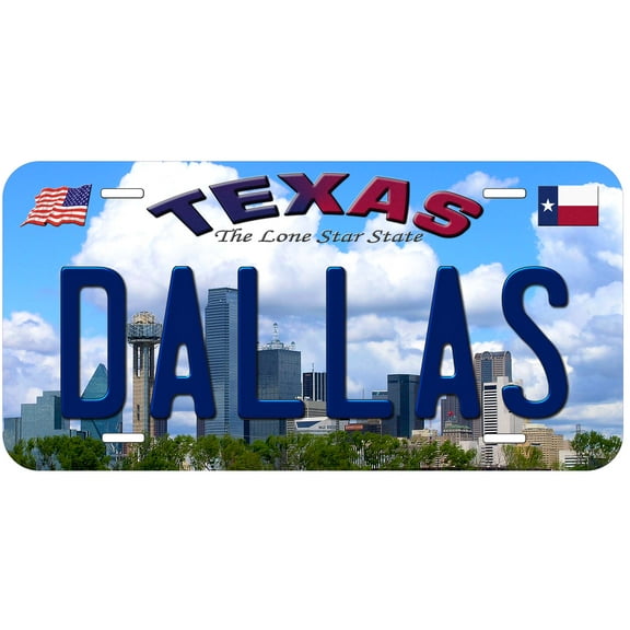 Dallas TX TAG04 Novelty Car Auto License Plate