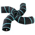 thumbnail image 1 of Collapsible Cat Tunnel Tube Puppy Kitten Rabbit Play Toy, 1 of 1