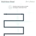 thumbnail image 4 of Voltaire 5-Bar Electric Towel Warmer in Matte Black, 4 of 12