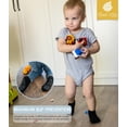 thumbnail image 2 of Calcetines para bebés Simply Kids Grippy de 12 a 18 meses, 1 a 3 años, 9 pares, 2 of 6