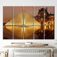 thumbnail image 5 of France Art Canvas, Louvre Museum Travel Art Canvas, Louvre Museum Wall Art, Louvre Museum, View Artwork, Paris Landmark Printed Canvas, Canvas Wall Decor - 3P-Gallery Wrapped, 5 of 9